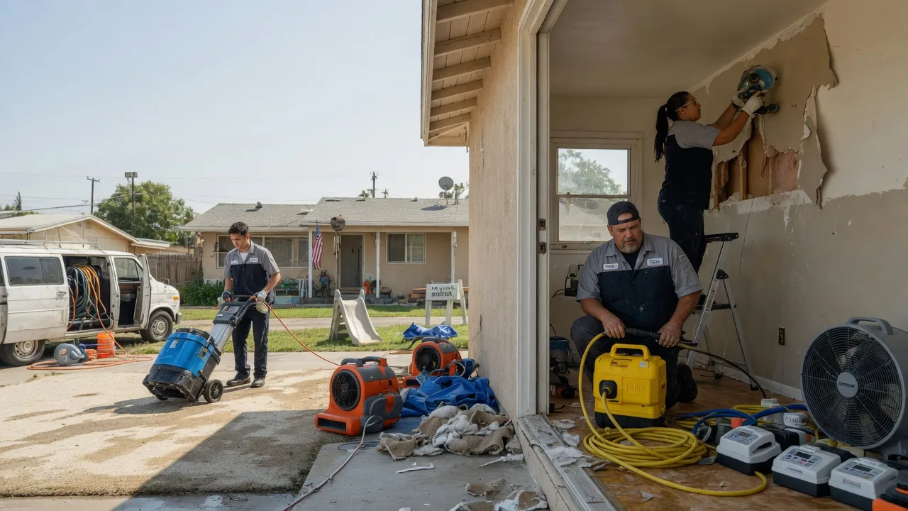 Water Damage Restoration in Stockton, CA near me